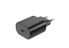 JELLICO wall charger C35 PD 25W 1xUSB-C + cable USB-C - USB-C Black