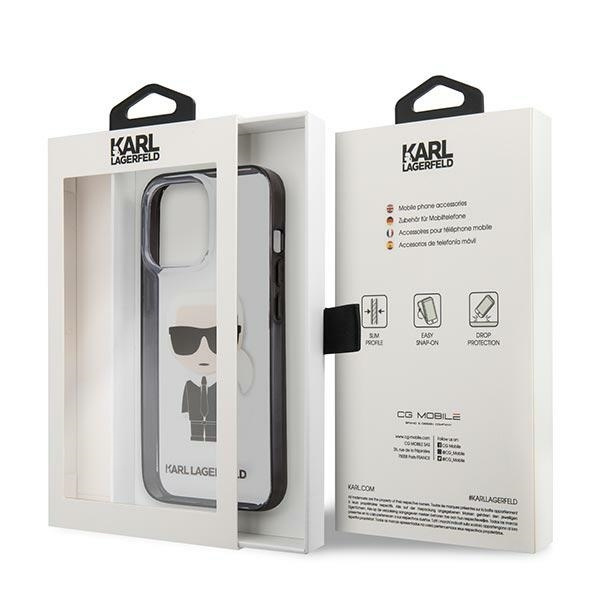 KARL LAGERFELD KLHCP13LHIKCK IPHONE 13 PRO / 13 6,1" TRANSPARENT IKONIK KARL
