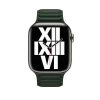 ORYGINALNA OPASKA APPLE LEATHER LINK 38/40/41/42MM SIZE S GREEN SEQUOIA ORYGINALNA PLOMBA