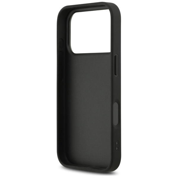 Etui DKNY Repeat Texture Pattern with    Tonal Stripe do iPhone 17 Pro czarny