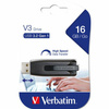 Verbatim Pendrive 16GB USB-A 3.2 V3czarny/black 49172