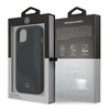 Etui Mercedes Leather Perforated Area na iPhone 13 mini - granatowe