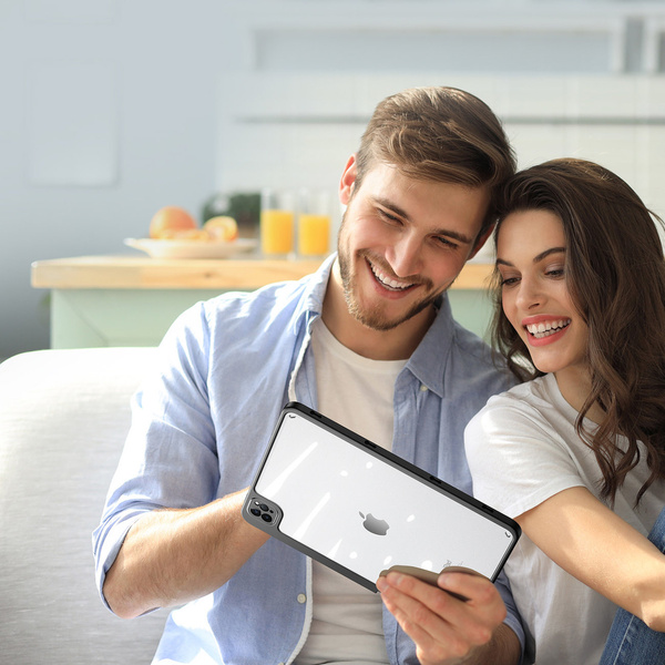 Dux Ducis Magi etui do iPad Pro 12.9'' 2021 / 2020 / 2018 pokrowiec smart cover z podstawką i schowkiem na Apple Pencil czarny