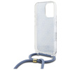 Guess GUHCP16XHC4SEB iPhone 16 Pro Max   6.9" niebieski/blue hardcase Crossbody Cord 4G Print