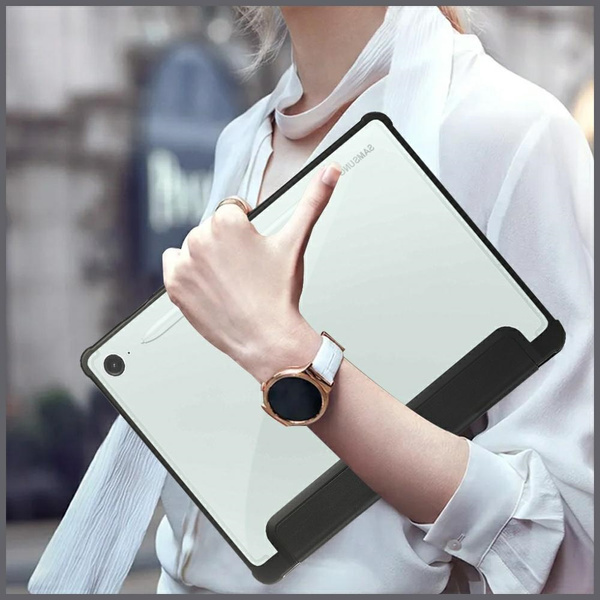 Etui Stand Samsung Tab S10 Ultra czarne  /black