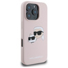 Karl Lagerfeld KLHMP16XSKCHPPLP iPhone 16 Pro Max różowy/pink HC MagSafe Sil Double Heads Print