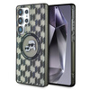 Etui Karl Lagerfeld Button Karl &        Choupette Heads On KL Pattern MagSafe do Samsung Galaxy S25 Ultra czarny