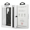 Guess GUHCS23LGF4GGR S23 Ultra S918szary/grey hardcase 4G Charms Collection