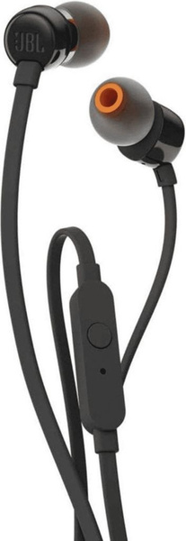 EARPHONES JBL T110 BLACK