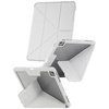 Etui Care by PanzerGlass Y fold do iPad  Air 13" (2024/2025) jasnoszary