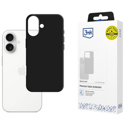 Etui 3MK Silicone Case do Apple iPhone   17 czarny