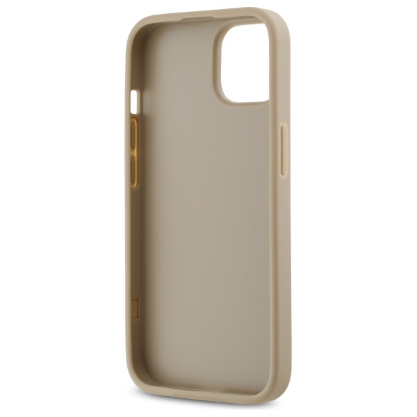 DKNY DKHCP14SPQDSLE iPhone 14 6.1"       beżowy/beige Quilted Stack Logo