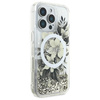 Guess GUHMP16LLFMWTE iPhone 16 Pro6.3" beżowy/beige hardcase Liquid Glitter Flower MagSafe