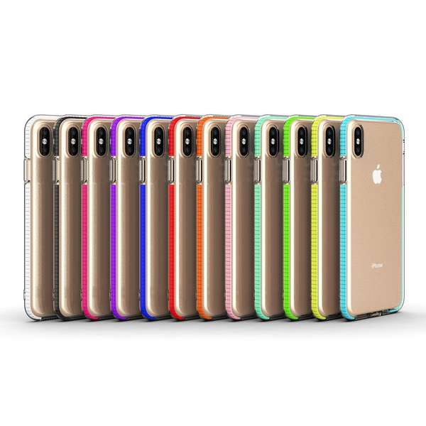 VERGE CASE ETUI ŻELOWE IPHONE XR NIEBIESKI