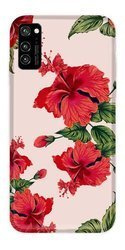 CaseGadget ETUI NADRUK CZERWONE MAKI HUAWEI HONOR V30