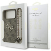 Etui Guess 4G Strap 4G Classic Logo do   iPhone 17 Pro Max brązowy