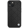 Etui BMW Leather Quilted na iPhone 14 - czarne