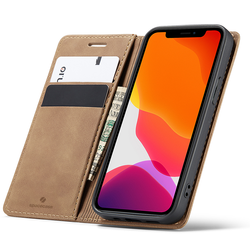 Spacecase Etui Wallet iPhone 12 Mini light brown