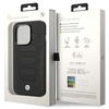 Case BMW BMHCP14X22RPSK iPhone 14 Pro Max 6.7" black/black Leather Seats Pattern