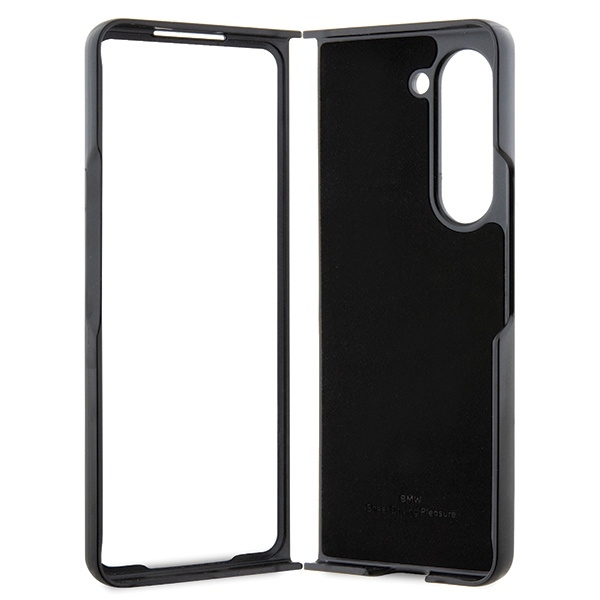 Etui BMW Signature Logo Imprint na Samsung Galaxy Z Fold 5 - czarne
