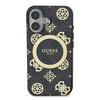 Guess GUHMP16SH4PYEEK iPhone 166.1" czarny/black hardcase IML Peony On 4G Background MagSafe