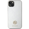 Guess GUHCP15MPS4DGPS iPhone 15 Plus / 14 Plus 6.7" srebrny/silver hardcase Strass Metal Logo