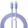 Baseus CAJY000305 Lightning - USB-C PD cable 20W 480Mb/s 2m - purple