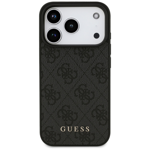 Etui Guess 4G Classic do iPhone 17 Pro   czarny