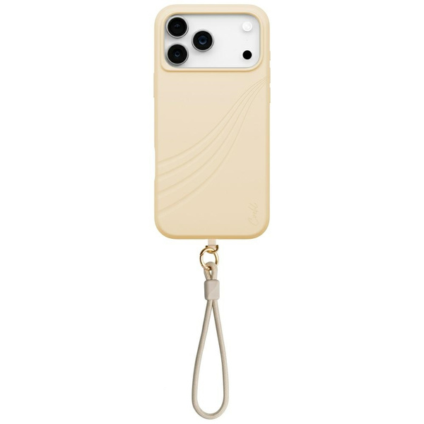 Etui UNIQ Coehl Serina do iPhone 17 Pro  Max Magnetic Charging beżowy