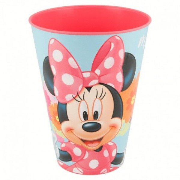 KUBEK PLASTIKOWY 430ML MYSZKA MINNIE