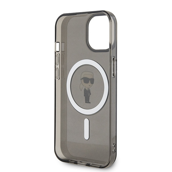 Karl Lagerfeld IML Ikonik MagSafe case for iPhone 15 - black