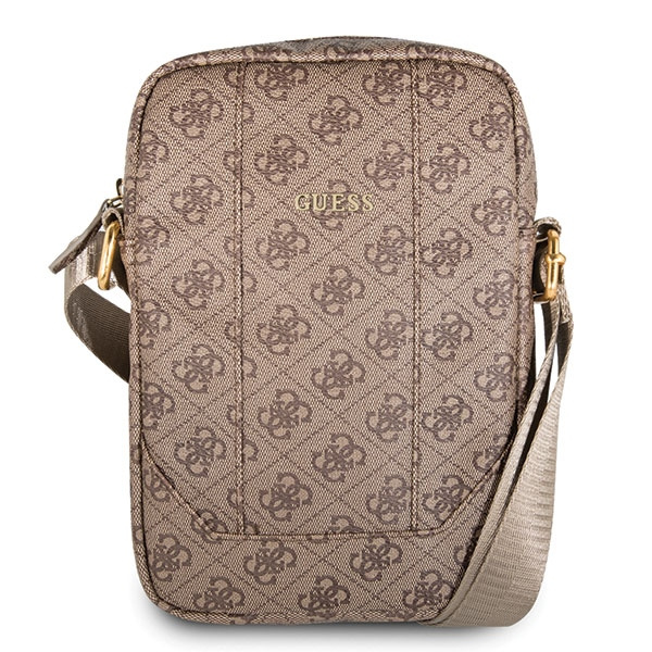 Guess Torba GUTB104GB 10" brązowa/brown 4G UPTOWN