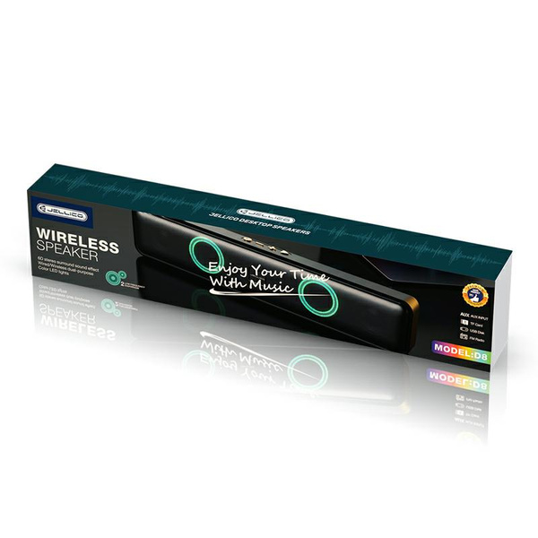 JELLICO SPEAKER - D8 WIRELESS BLACK