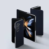 Skórzane etui z klapką i portfelem do Samsung Galaxy Z Fold5 5G Dux Ducis Bril - niebieskie