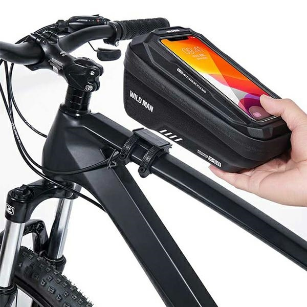 WILDMAN Etui/uchwyt rowerowy XS2 sakwa na ramę czarna/black