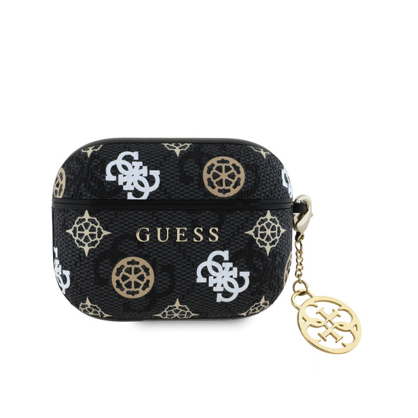 Guess PU 4G Peony Charm Case for AirPods Pro Black