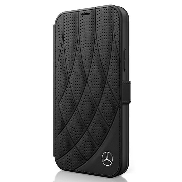 MERCEDES MEFLBKP12MDIQBK IPHONE 12/12 PRO 6.1" BLACK/BLACK BOOK BOW LINE