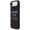 Etui BMW M Silicon Horizontal Line MagSafe do iPhone Air czarny