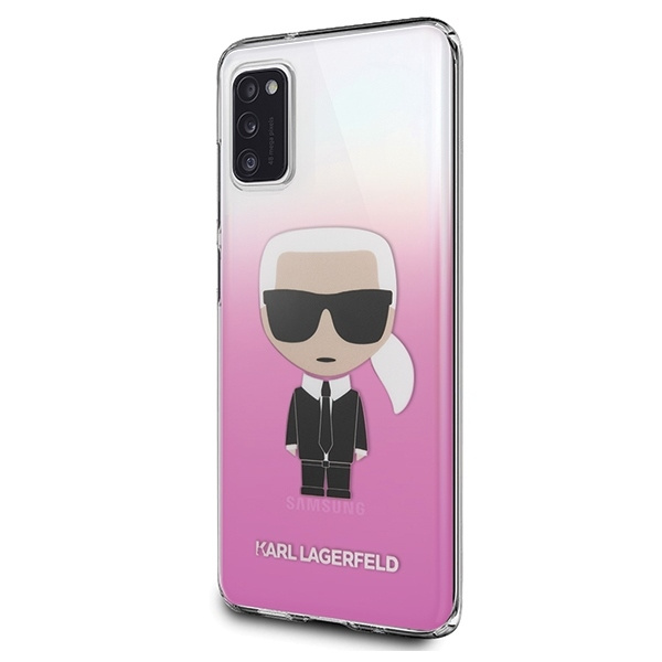 KARL LAGERFELD KLHCA41TRDFKPI A41 A415 RÓŻOWY/PINK GRADIENT IKONIK KARL