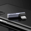 Ugreen AV154 80384 Adapter USB-C (male) angled / mini jack 3.5mm (female) - gray