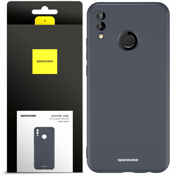 Spacecase Etui Silicone Case Huawei P20 Lite black