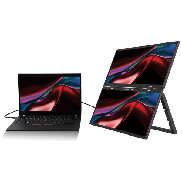 Przenośny podwójny monitor Verbatim      Essentials 15,6" FHD czarny 32403