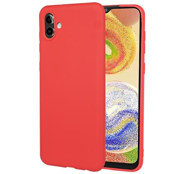 Beline Etui Candy Samsung A04 A045 czerwony/red A04e / M13 5G