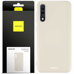 Spacecase Etui Silicone Case Galaxy A70 bone