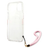 Guess GUHCP13MKCABPI iPhone 13 / 14 / 156.1" różowy/pink hardcase Camo Strap Collection