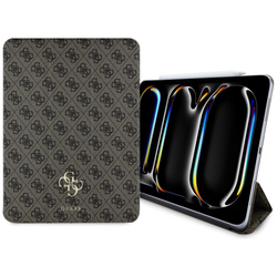 Guess GUFC13PM24PS4SGW iPad Pro 13" 2024 brązowy/brown Magnetic 4G Big Logo