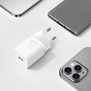 Baseus ładowarka sieciowa Super Si PD 20W 1x USB-C biała