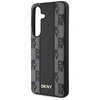 Etui DKNY Leather Checkered Pattern      MagSafe do Samsung Galaxy S25 czarny