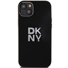 DKNY DKHCP15MSMCBSK iPhone 15 Plus / 14Plus 6.7" czarny/black hardcase Liquid Silicone Metal Logo