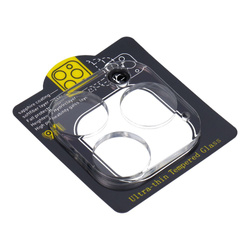 Szkło hartowane 5D Full Glue do aparatu - do iPhone 16 Pro Transparent